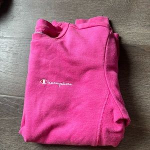 Champion hot pink crewneck